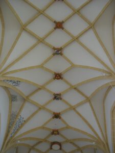 Das Netzgewölbe des Langhauses, 1488-92
